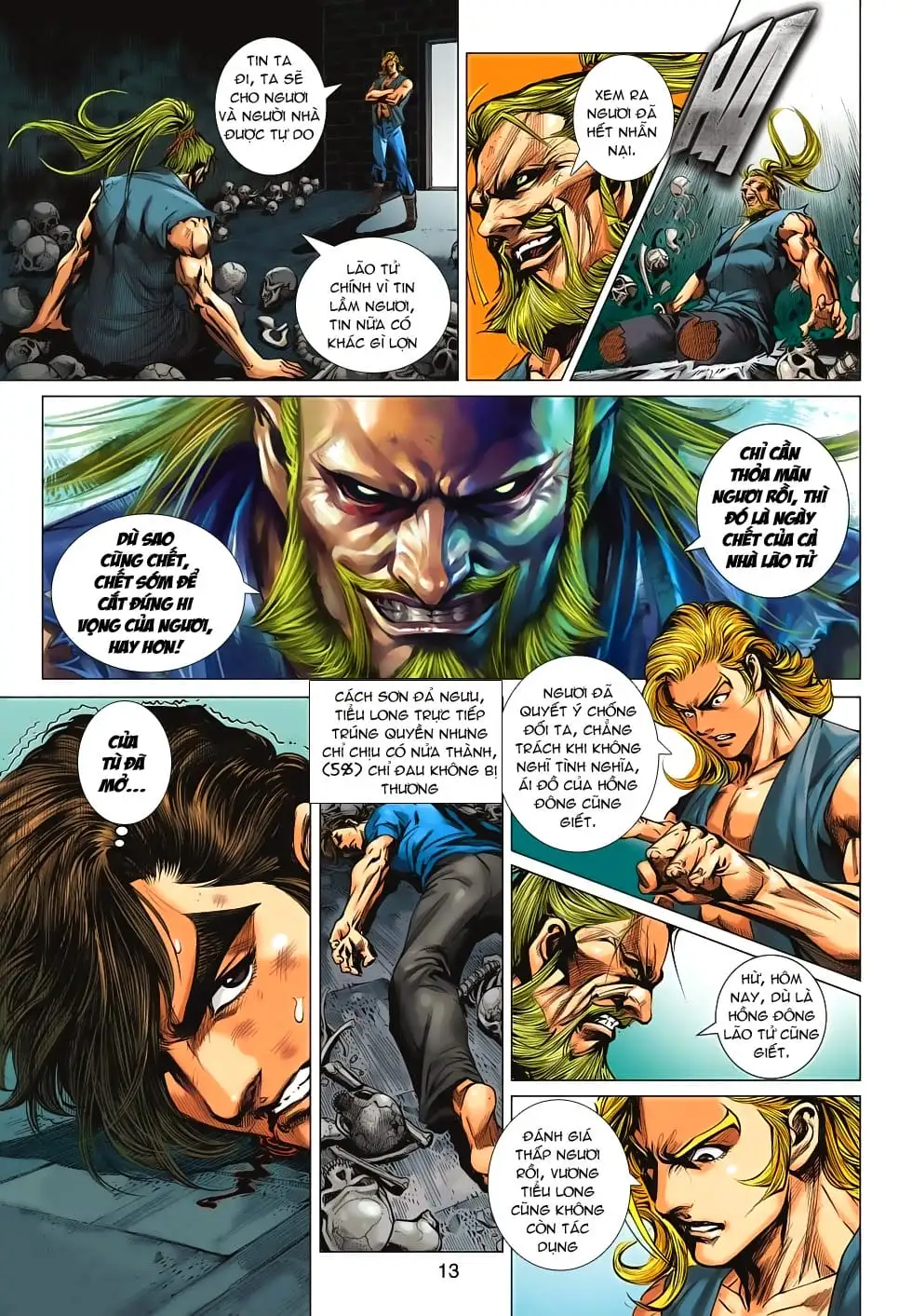 Truyện Tranh Tân Tác Long Hổ Môn trang 4