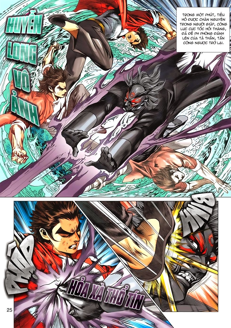 Truyện Tranh Tân Tác Long Hổ Môn trang 4
