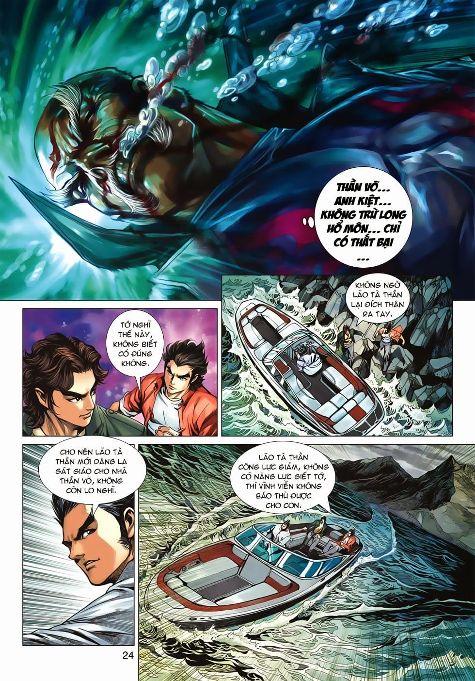 Truyện Tranh Tân Tác Long Hổ Môn trang 4