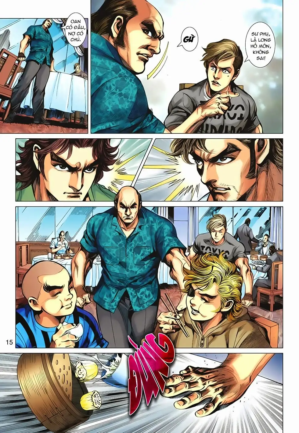 Truyện Tranh Tân Tác Long Hổ Môn trang 4