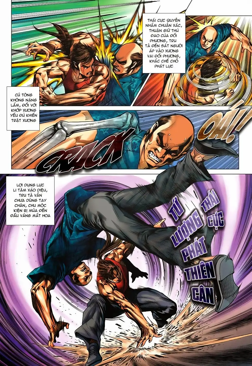 Truyện Tranh Tân Tác Long Hổ Môn trang 4