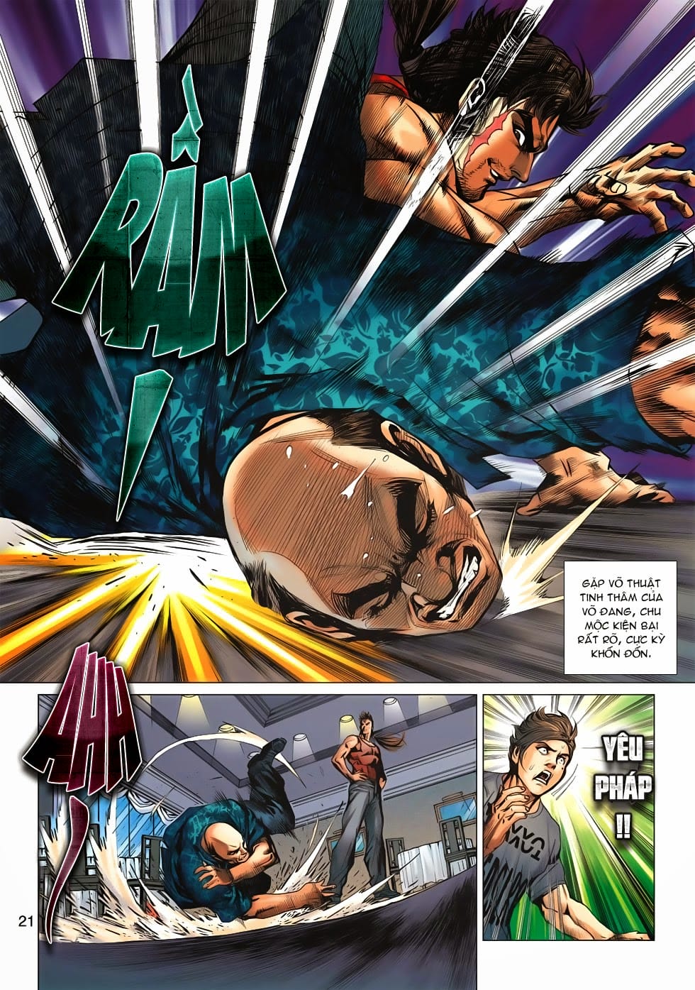 Truyện Tranh Tân Tác Long Hổ Môn trang 4