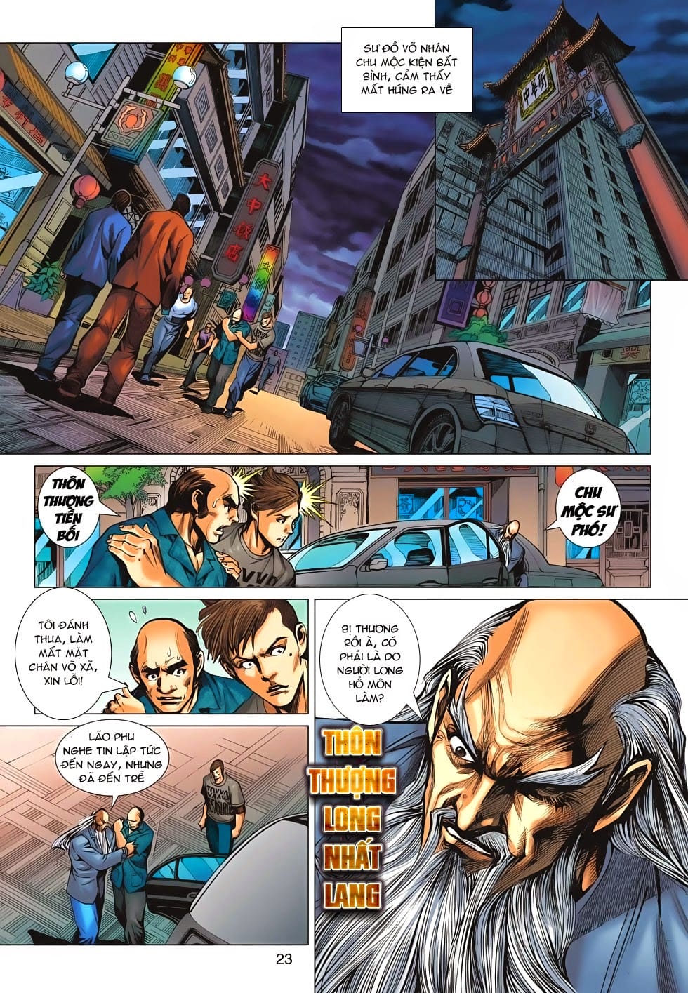 Truyện Tranh Tân Tác Long Hổ Môn trang 4