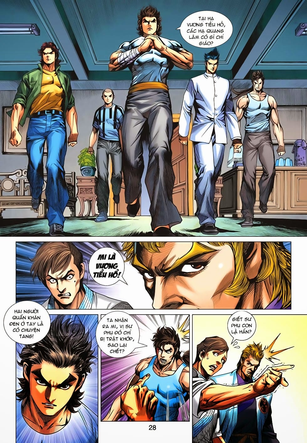 Truyện Tranh Tân Tác Long Hổ Môn trang 4