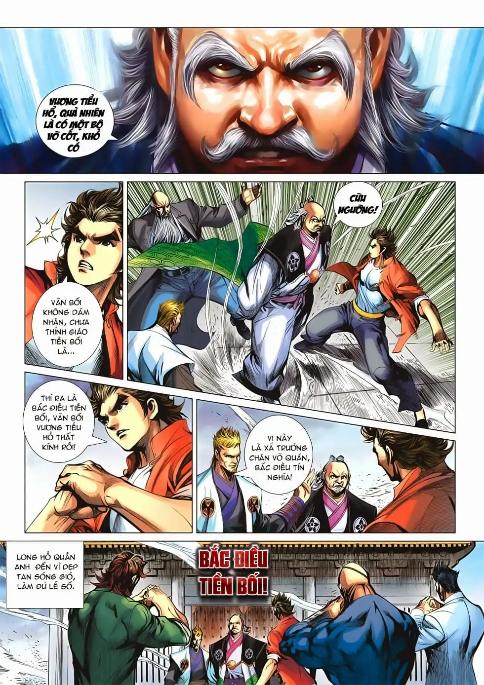 Truyện Tranh Tân Tác Long Hổ Môn trang 4