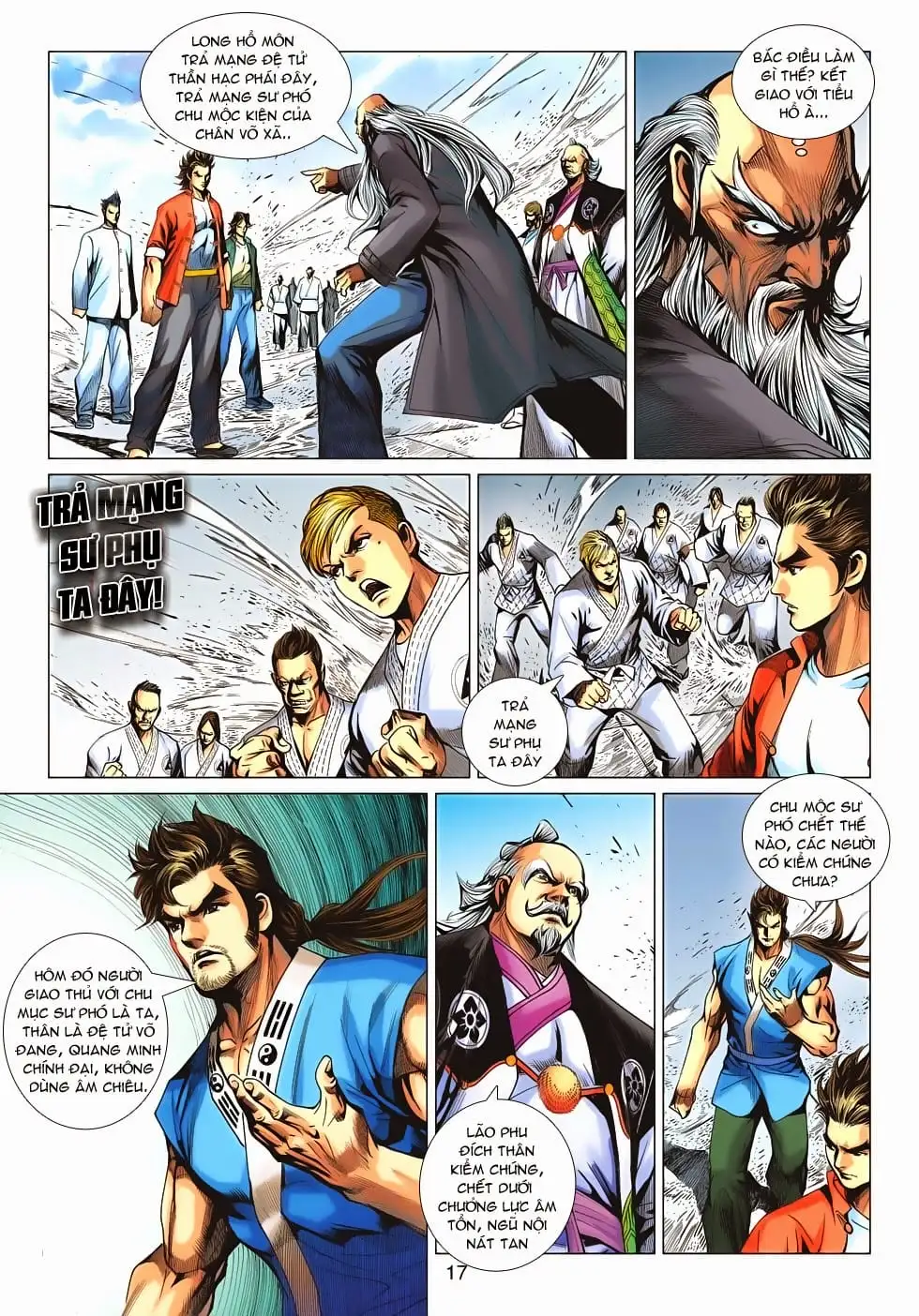 Truyện Tranh Tân Tác Long Hổ Môn trang 4