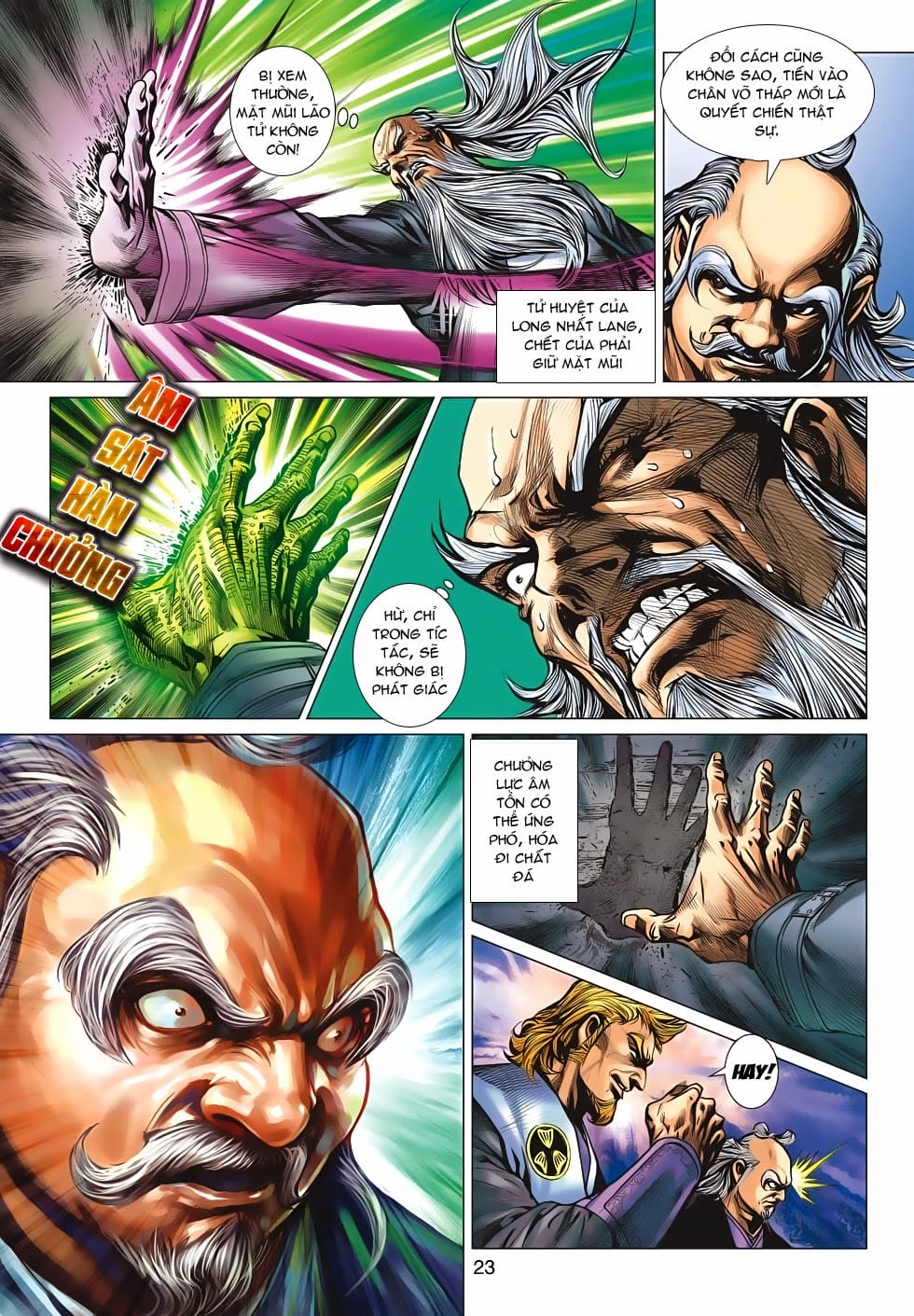 Truyện Tranh Tân Tác Long Hổ Môn trang 4
