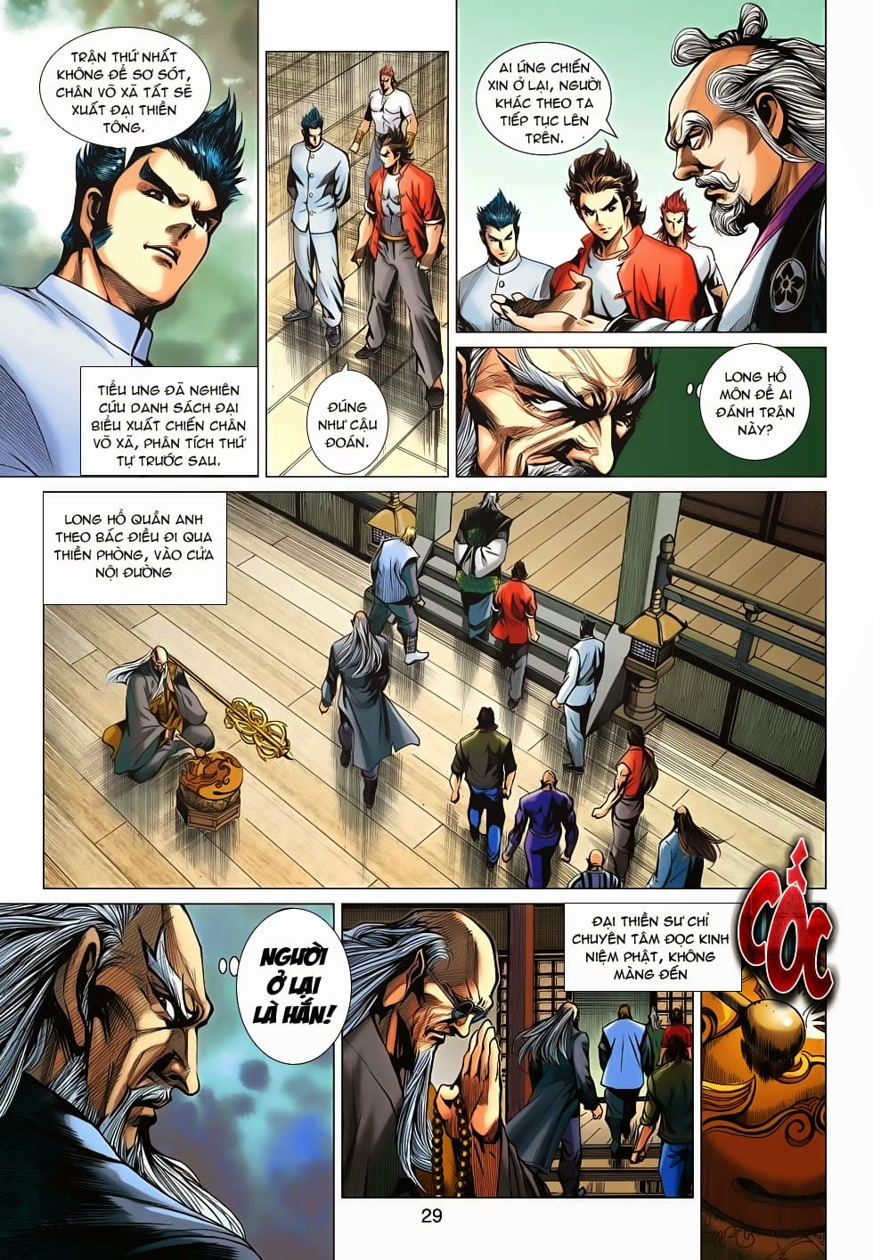 Truyện Tranh Tân Tác Long Hổ Môn trang 4