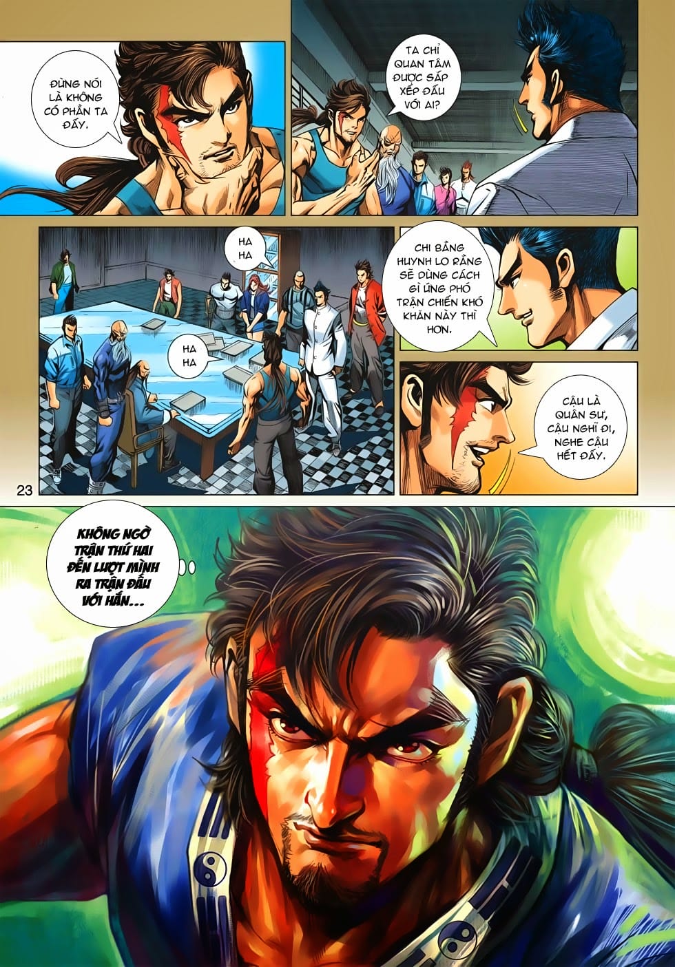 Truyện Tranh Tân Tác Long Hổ Môn trang 4