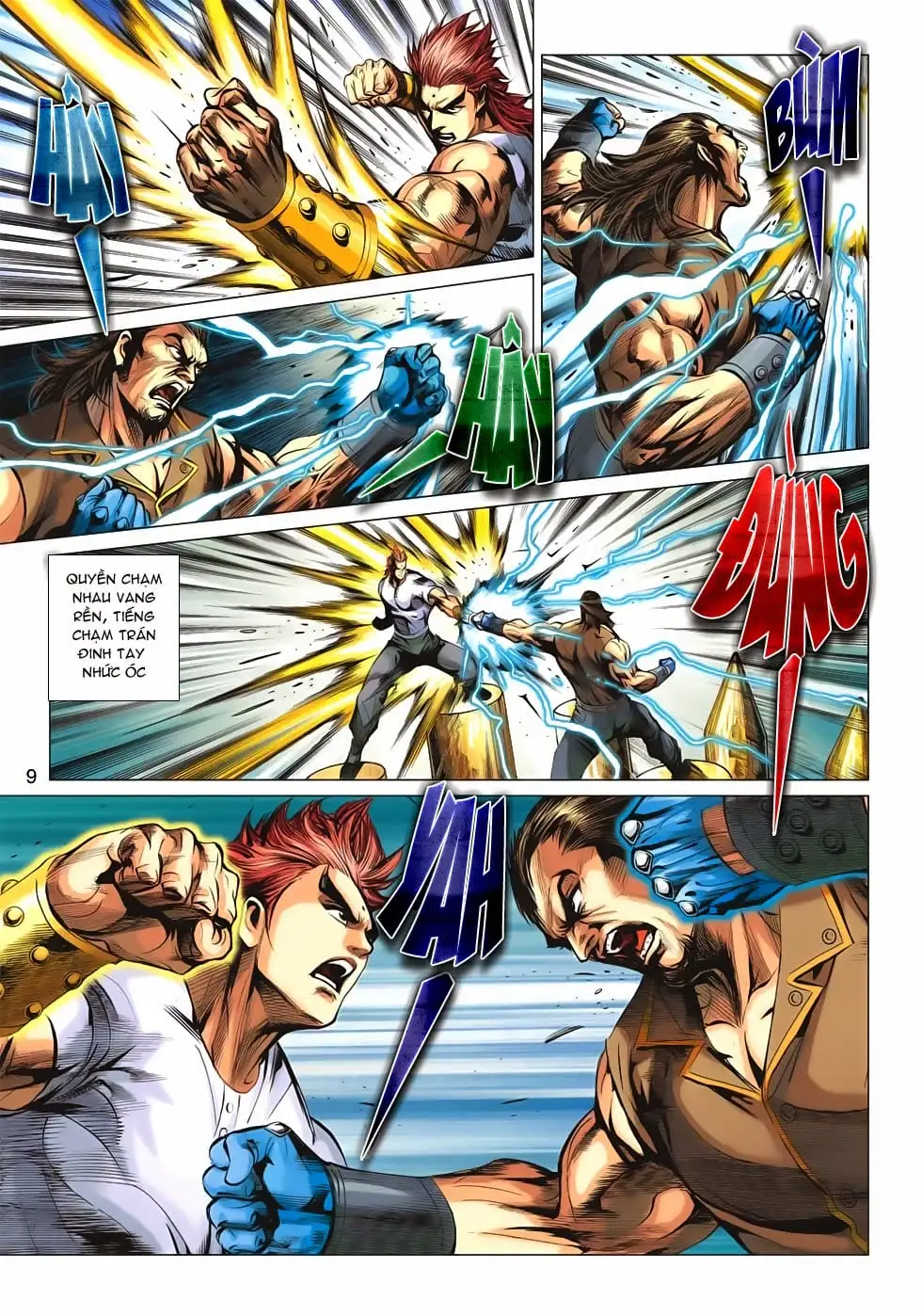 Truyện Tranh Tân Tác Long Hổ Môn trang 4