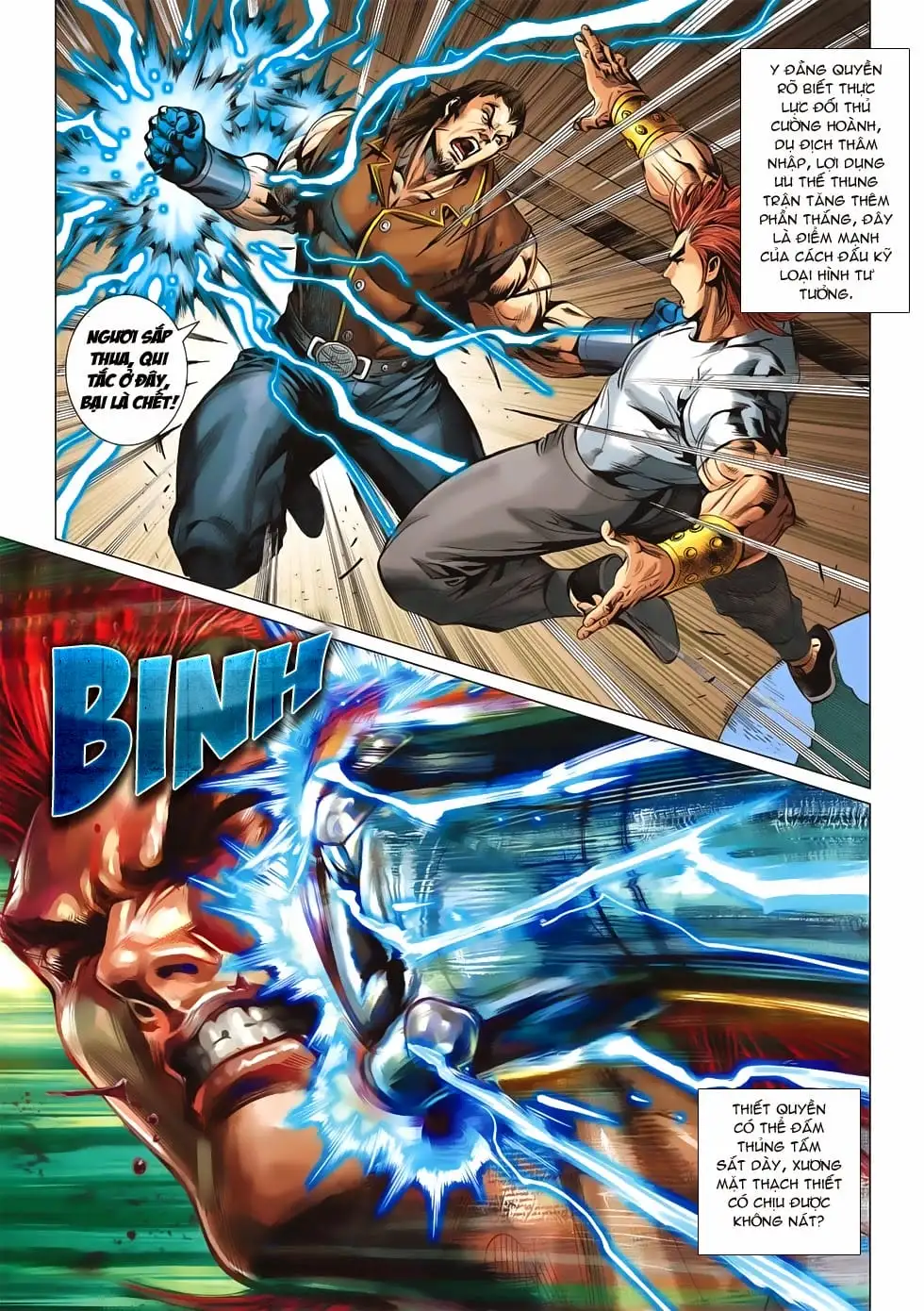 Truyện Tranh Tân Tác Long Hổ Môn trang 4