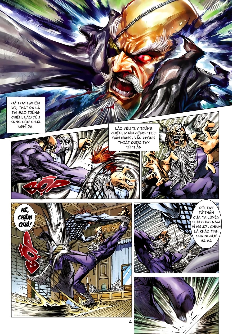 Truyện Tranh Tân Tác Long Hổ Môn trang 4