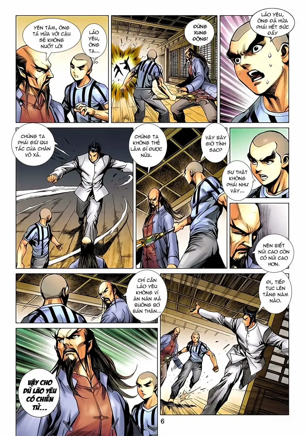 Truyện Tranh Tân Tác Long Hổ Môn trang 4