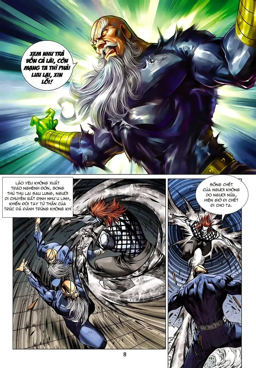 Truyện Tranh Tân Tác Long Hổ Môn trang 4