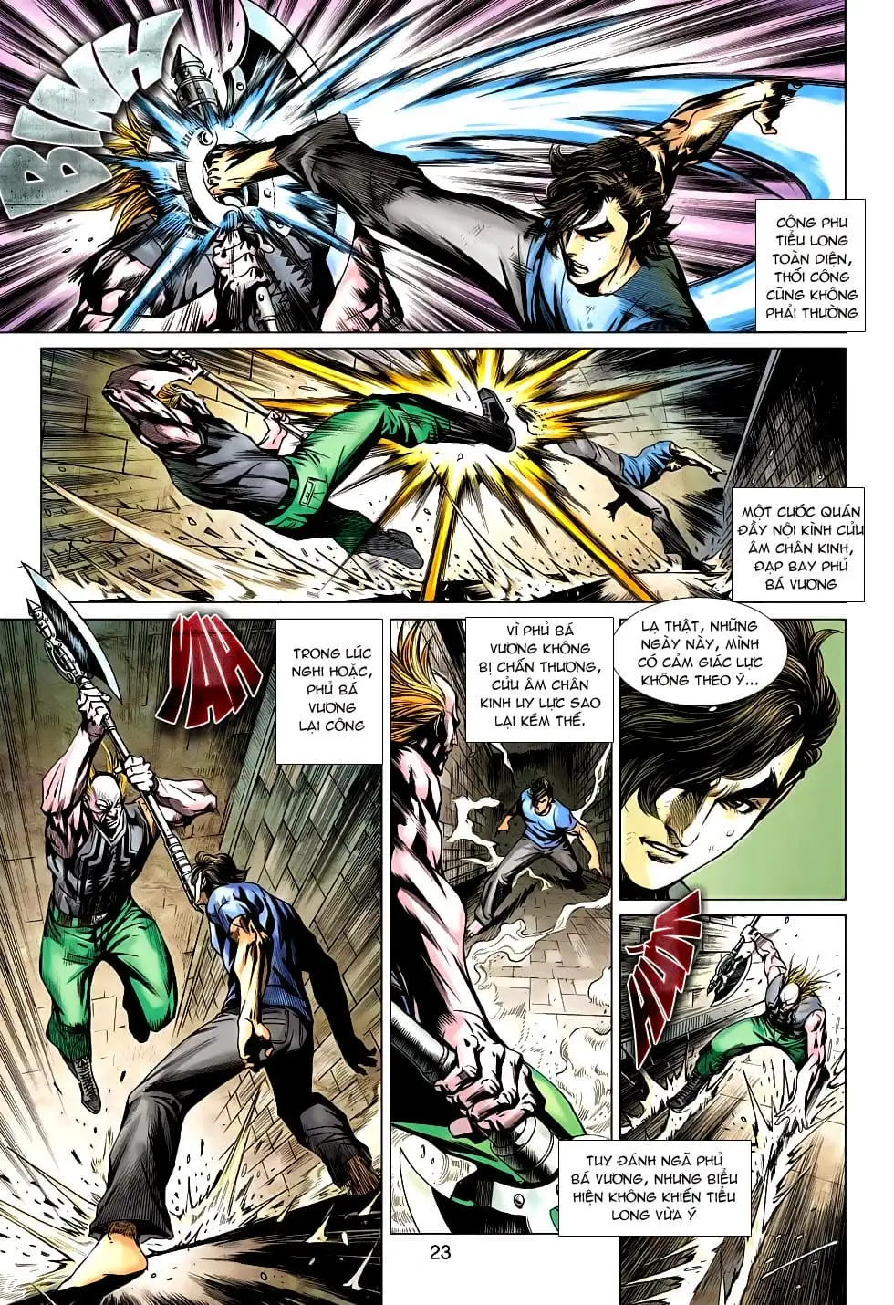 Truyện Tranh Tân Tác Long Hổ Môn trang 4