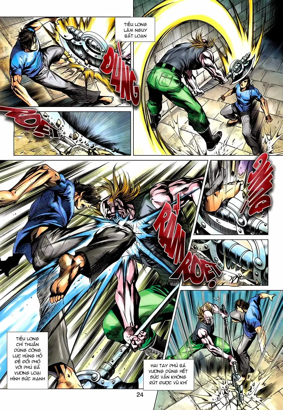 Truyện Tranh Tân Tác Long Hổ Môn trang 4