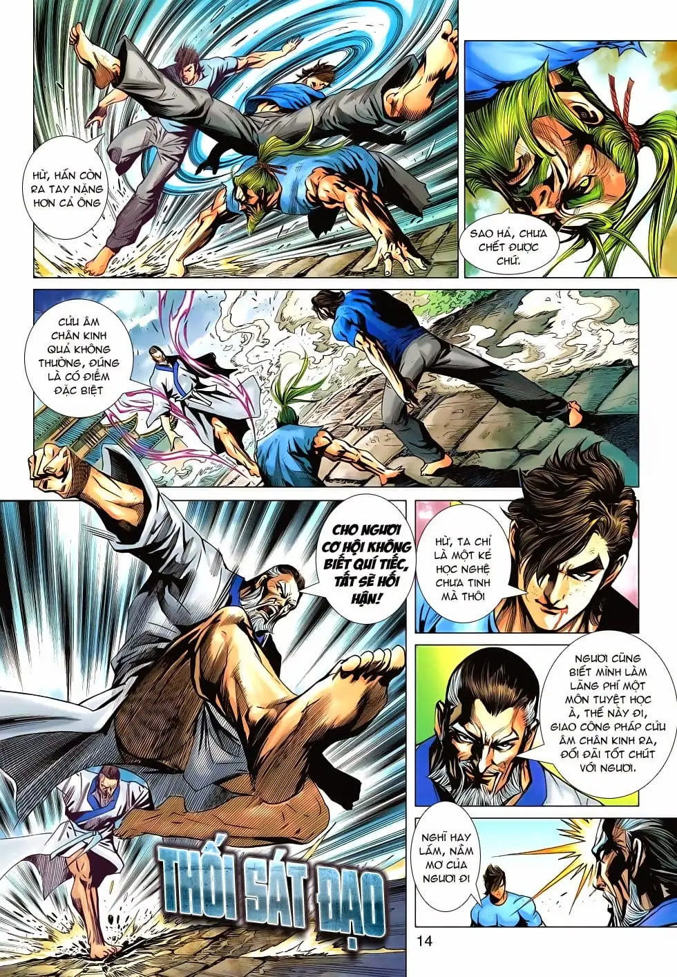 Truyện Tranh Tân Tác Long Hổ Môn trang 4