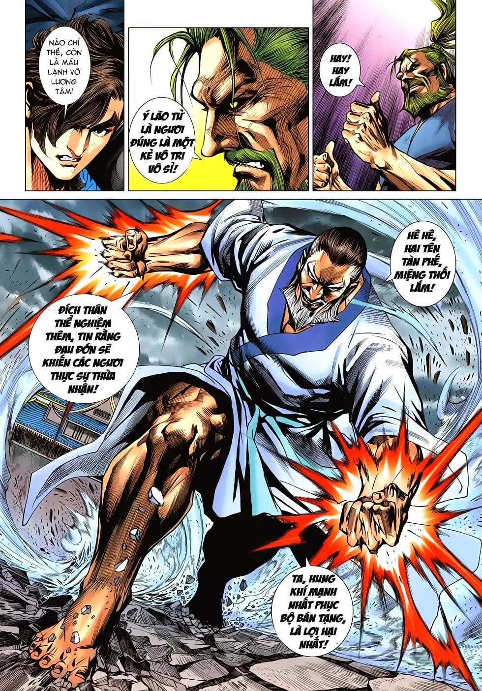 Truyện Tranh Tân Tác Long Hổ Môn trang 4