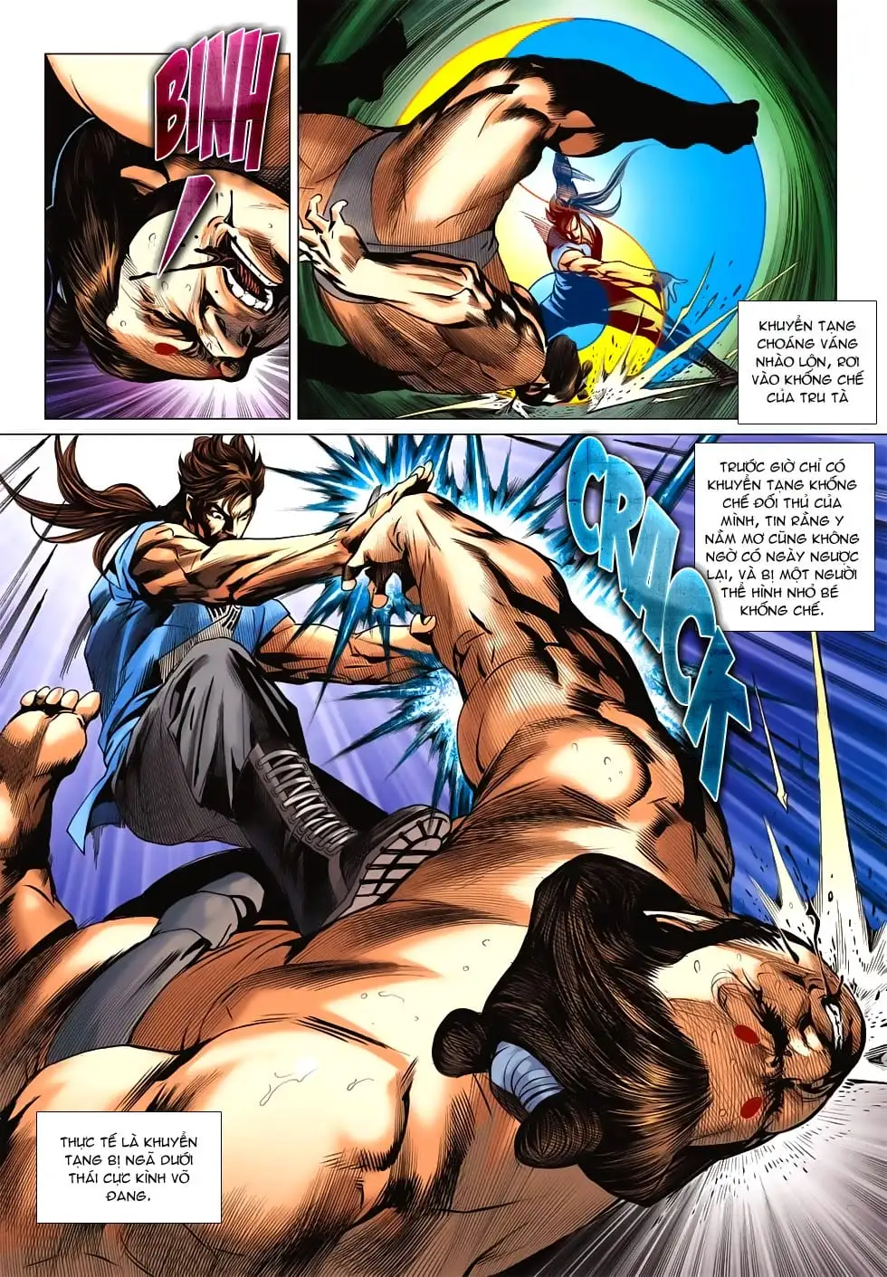 Truyện Tranh Tân Tác Long Hổ Môn trang 4