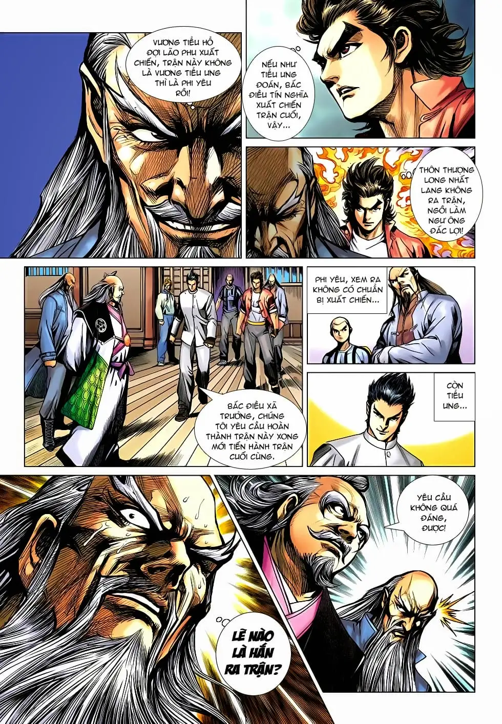 Truyện Tranh Tân Tác Long Hổ Môn trang 4