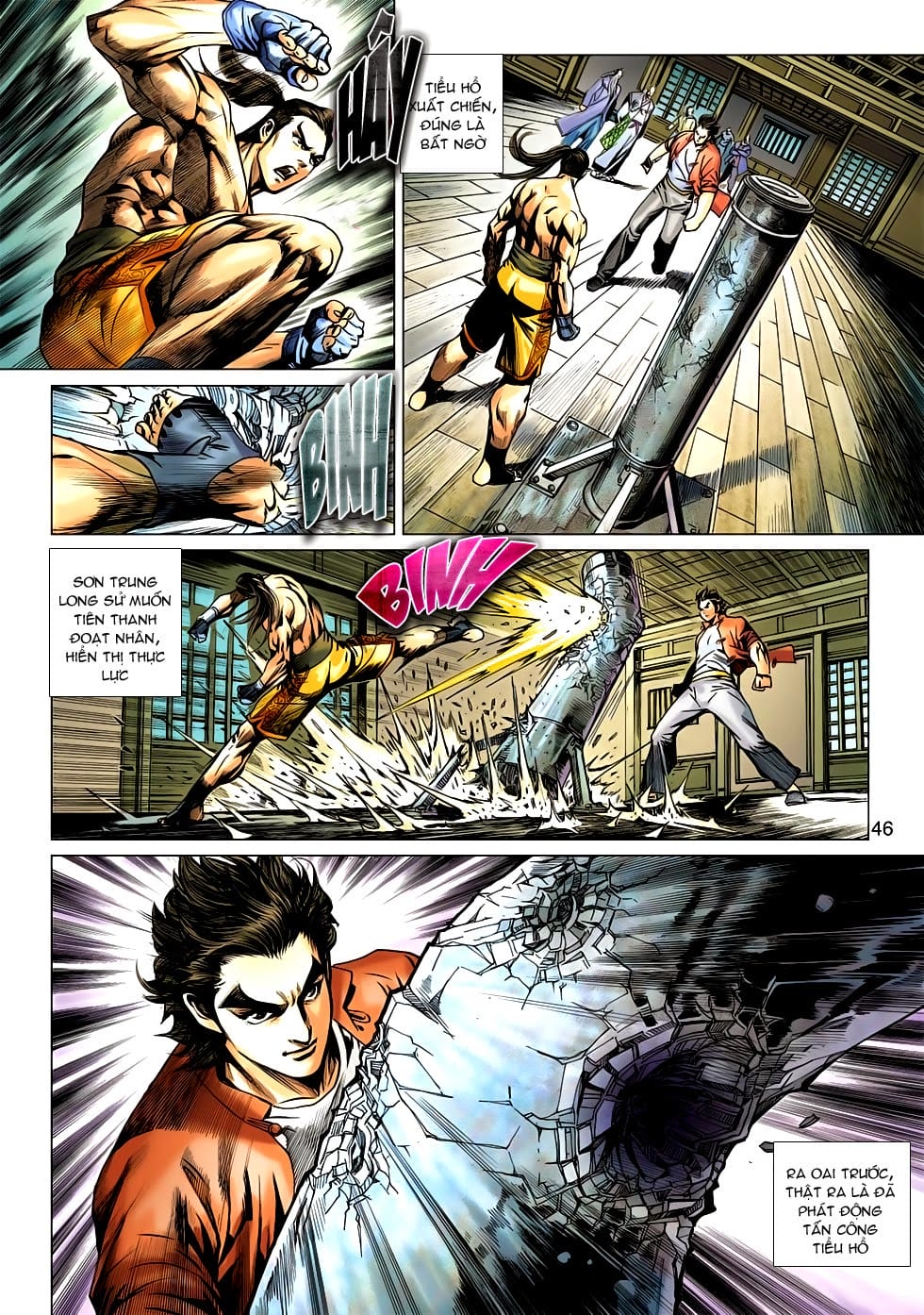 Truyện Tranh Tân Tác Long Hổ Môn trang 4
