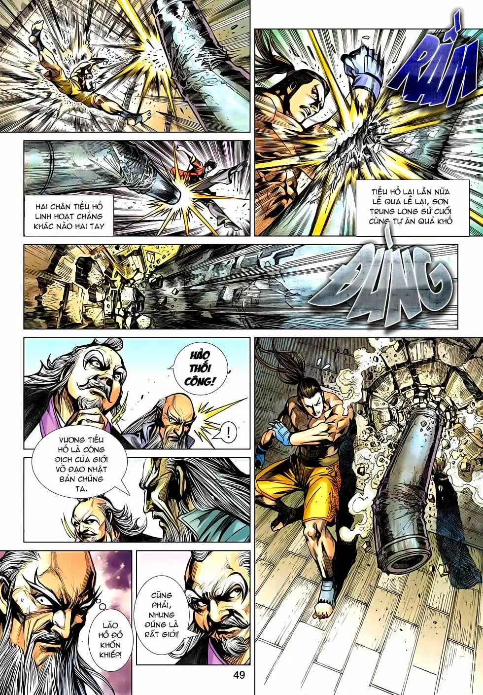 Truyện Tranh Tân Tác Long Hổ Môn trang 4