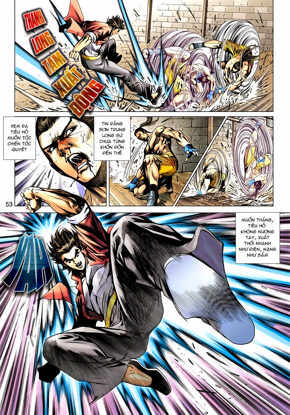 Truyện Tranh Tân Tác Long Hổ Môn trang 4