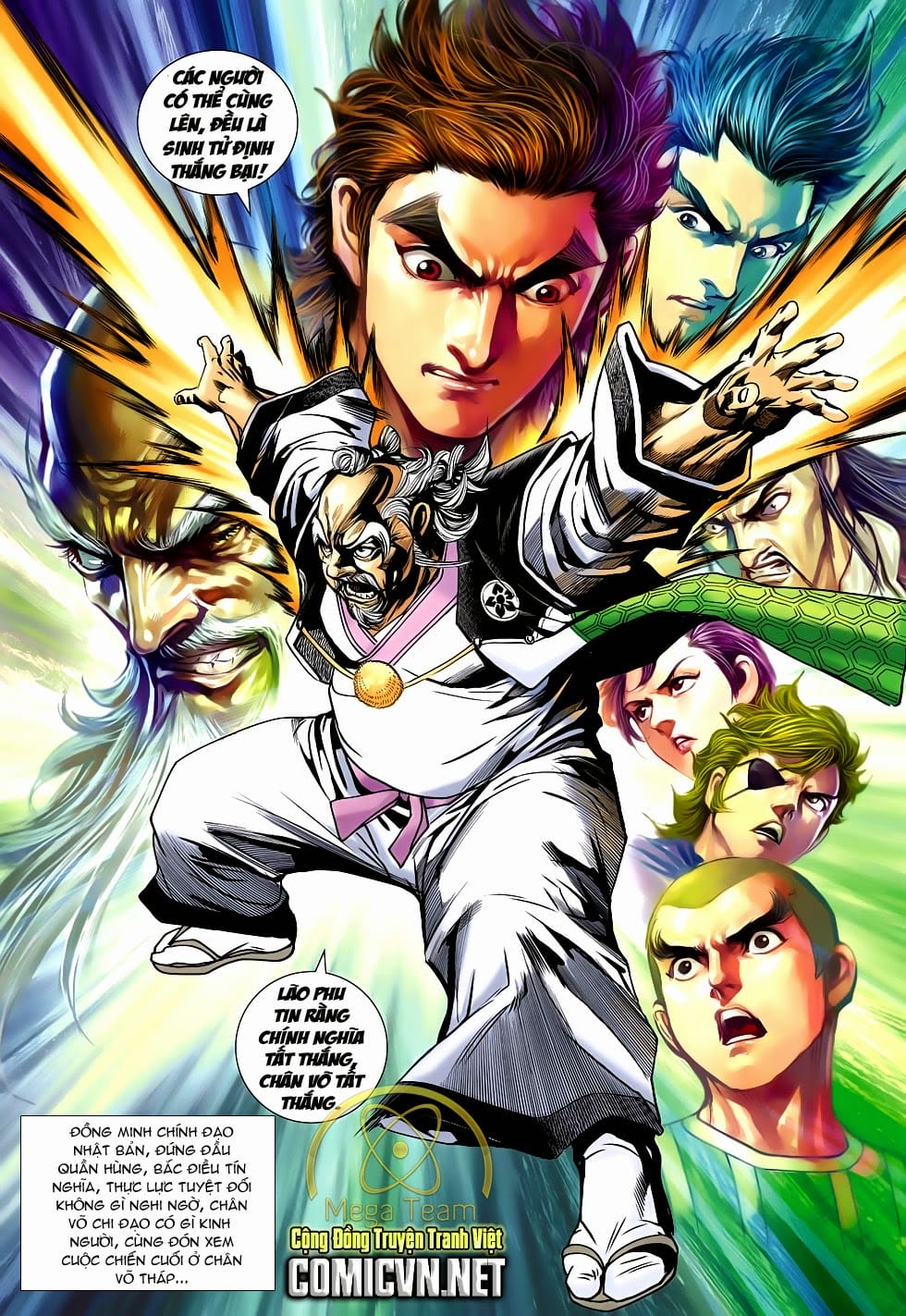 Truyện Tranh Tân Tác Long Hổ Môn trang 4