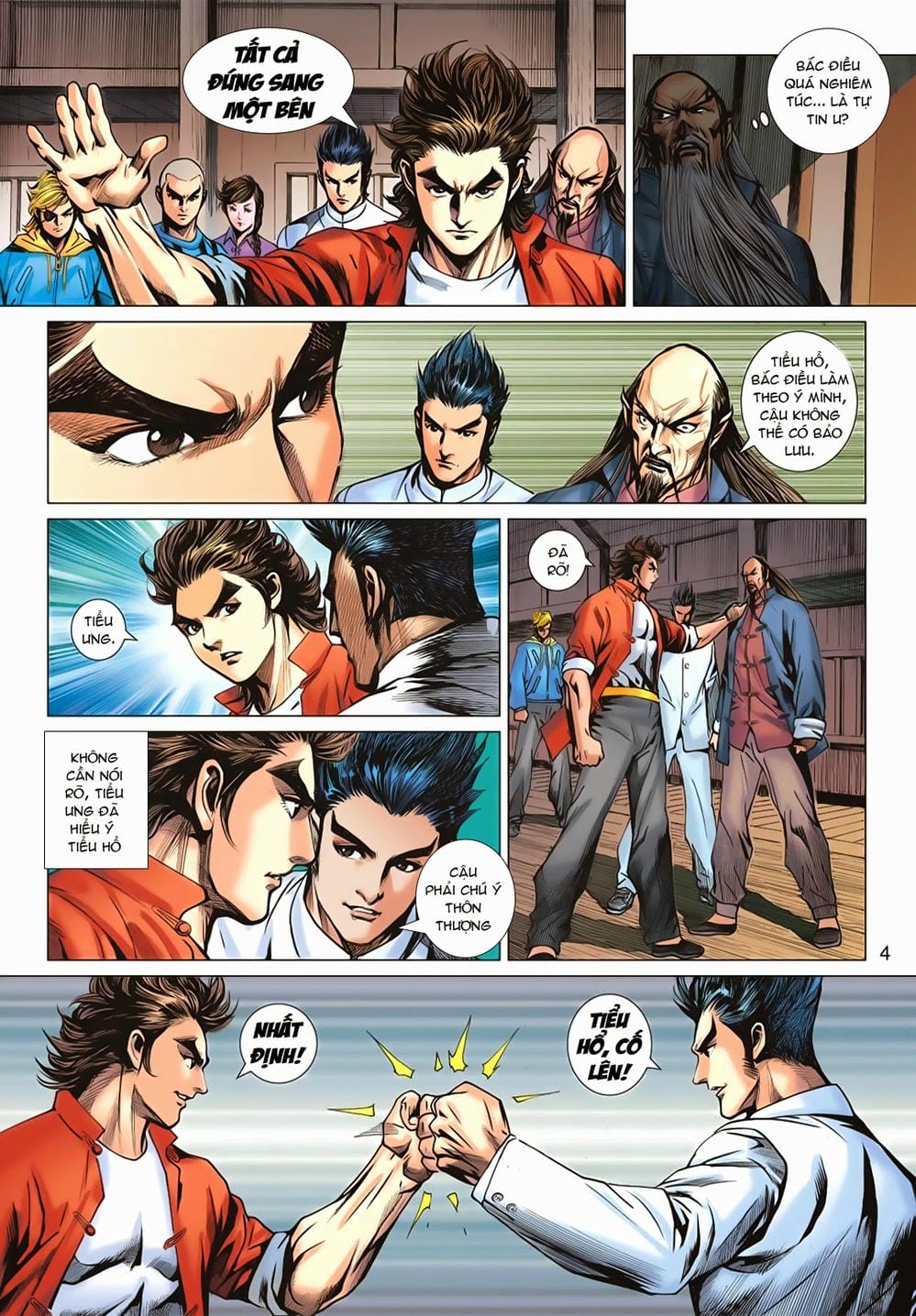 Truyện Tranh Tân Tác Long Hổ Môn trang 4