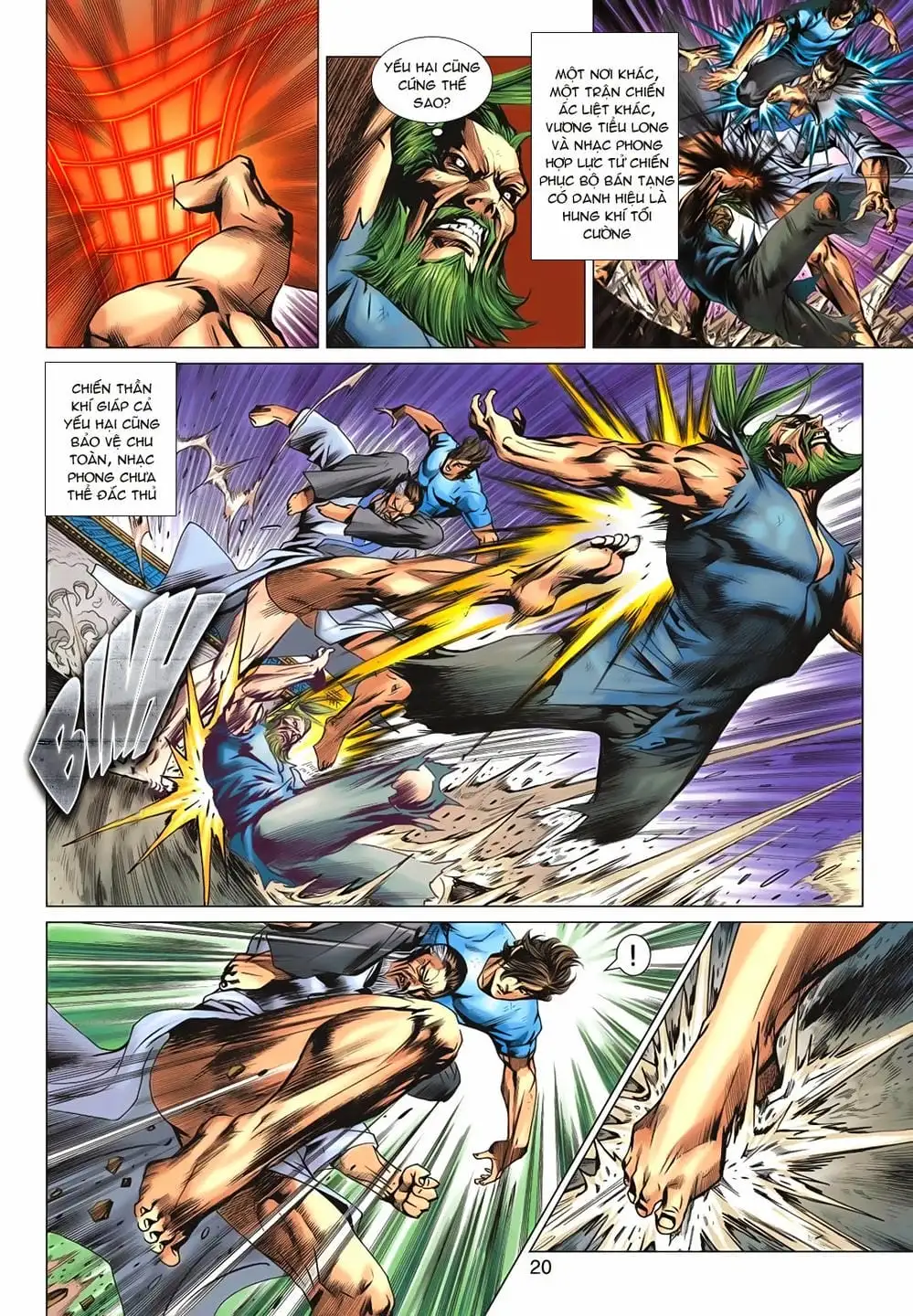 Truyện Tranh Tân Tác Long Hổ Môn trang 4