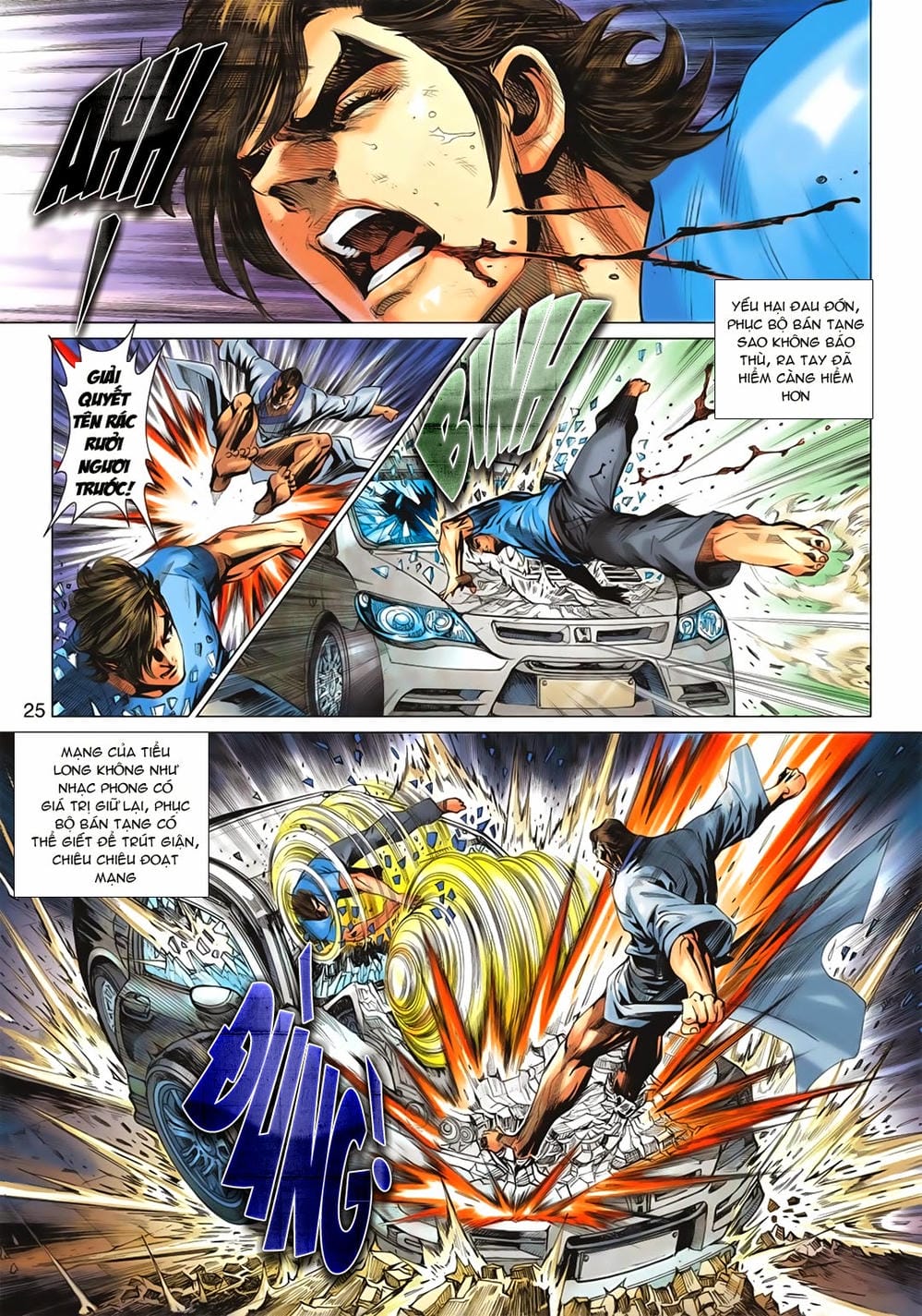 Truyện Tranh Tân Tác Long Hổ Môn trang 4