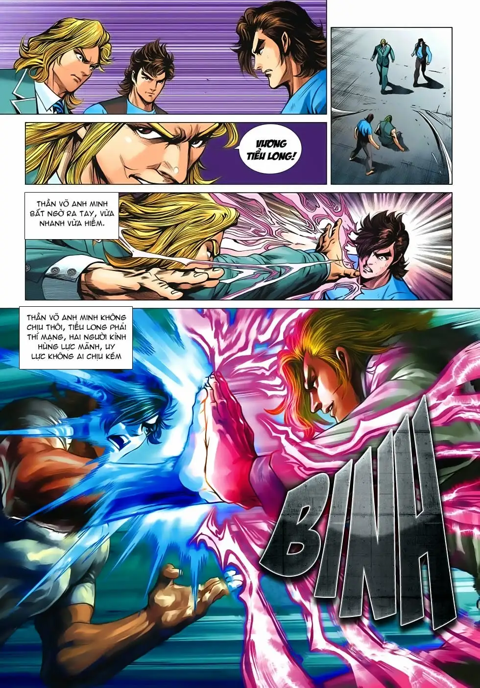 Truyện Tranh Tân Tác Long Hổ Môn trang 4