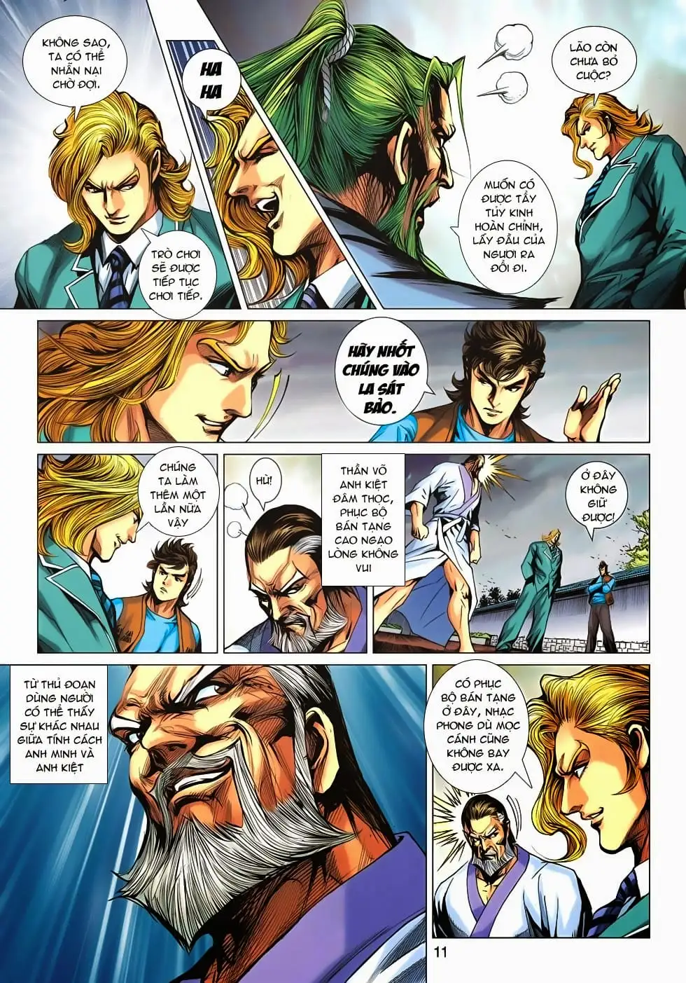 Truyện Tranh Tân Tác Long Hổ Môn trang 4