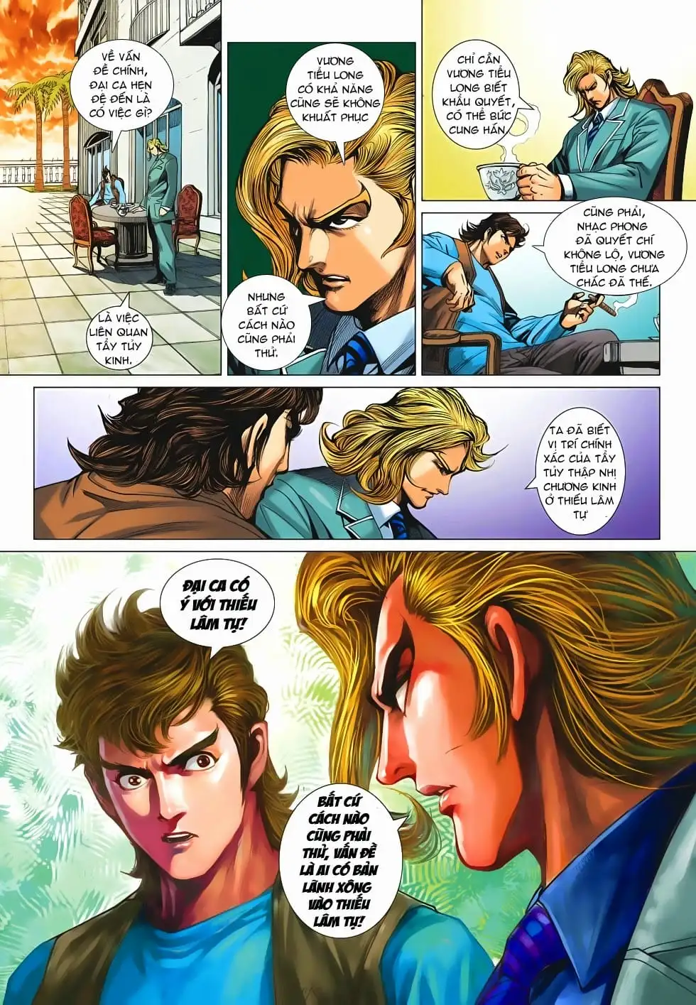 Truyện Tranh Tân Tác Long Hổ Môn trang 4