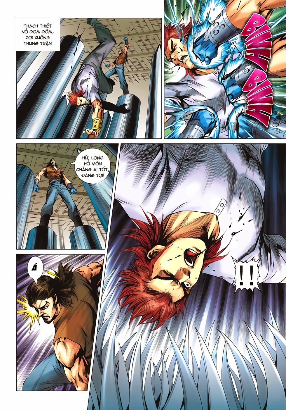 Truyện Tranh Tân Tác Long Hổ Môn trang 4