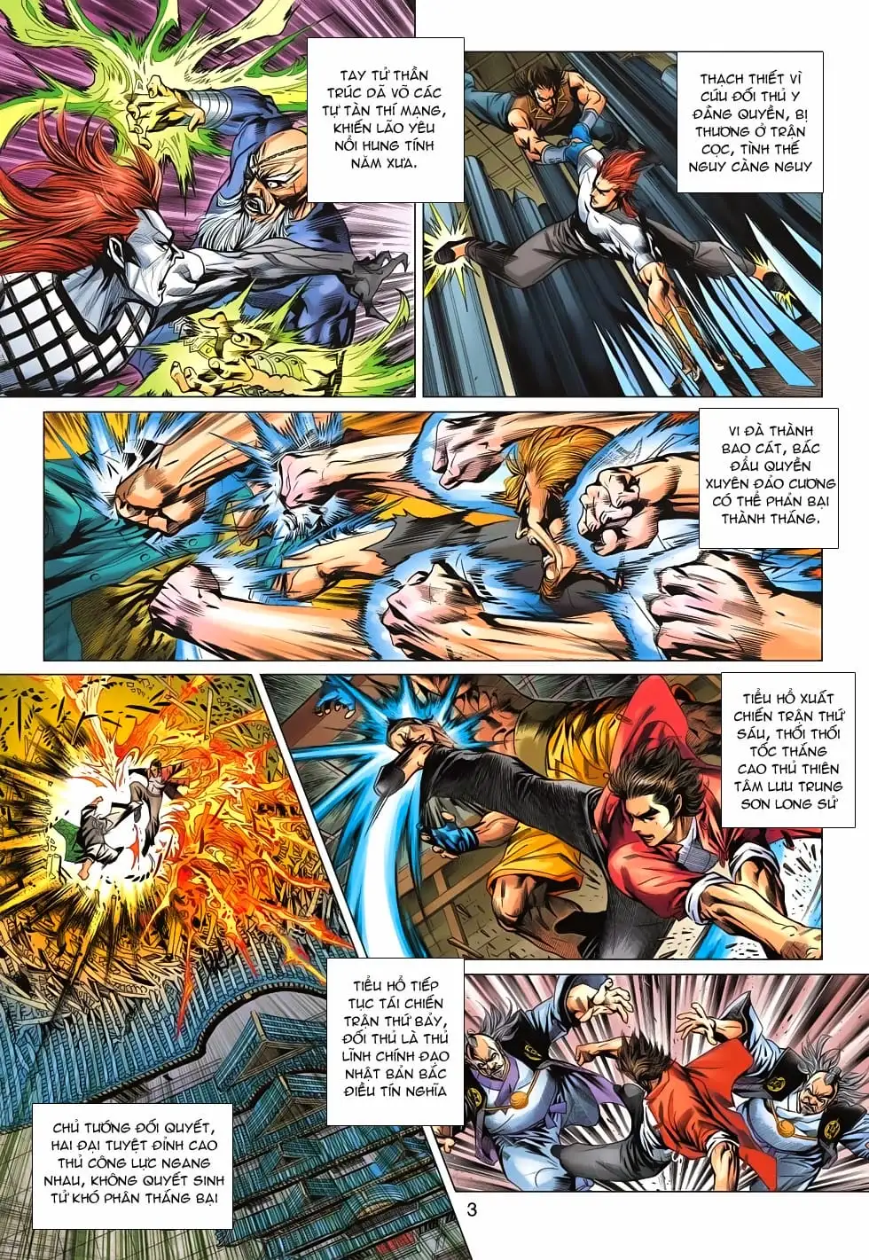 Truyện Tranh Tân Tác Long Hổ Môn trang 4