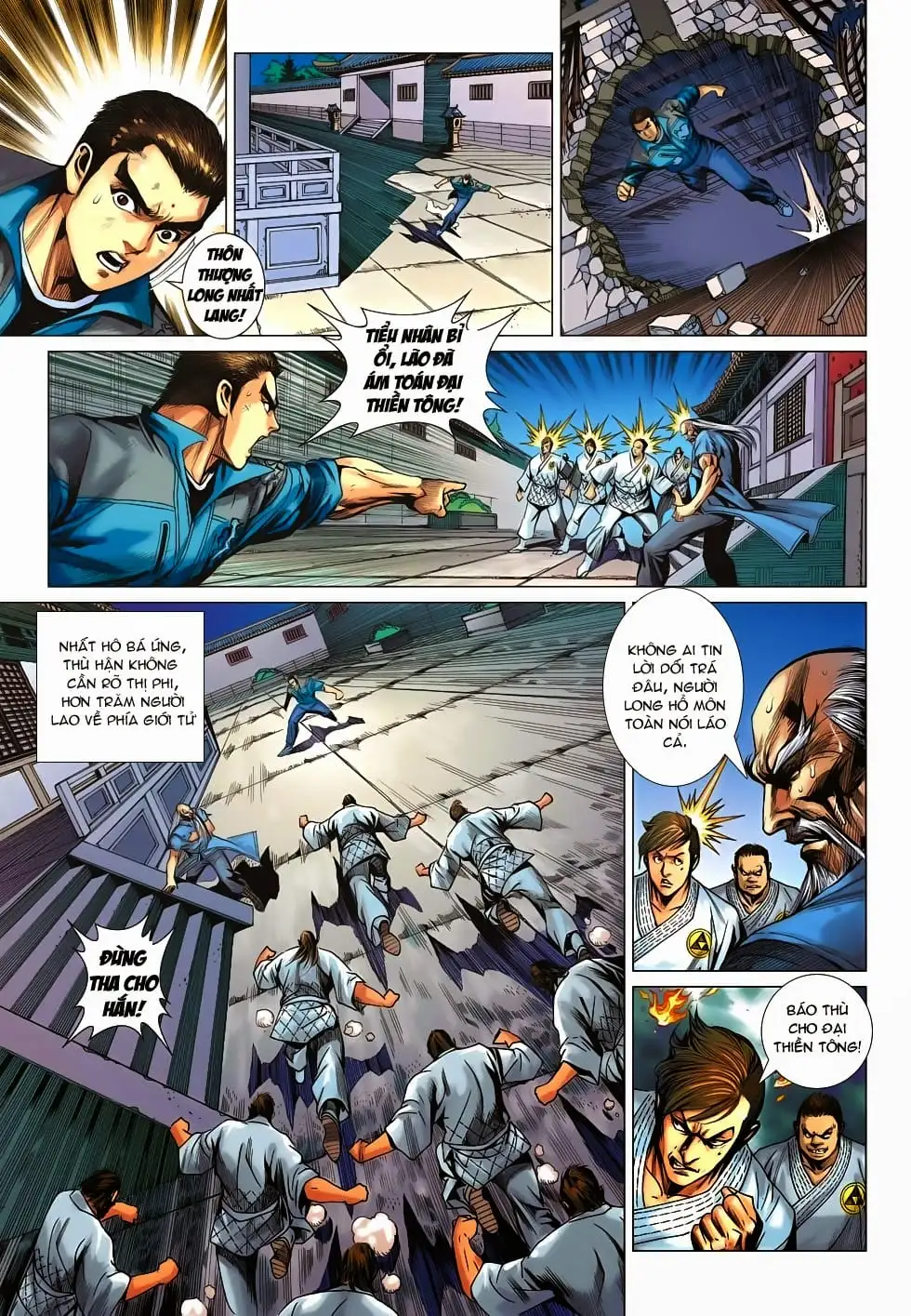 Truyện Tranh Tân Tác Long Hổ Môn trang 4