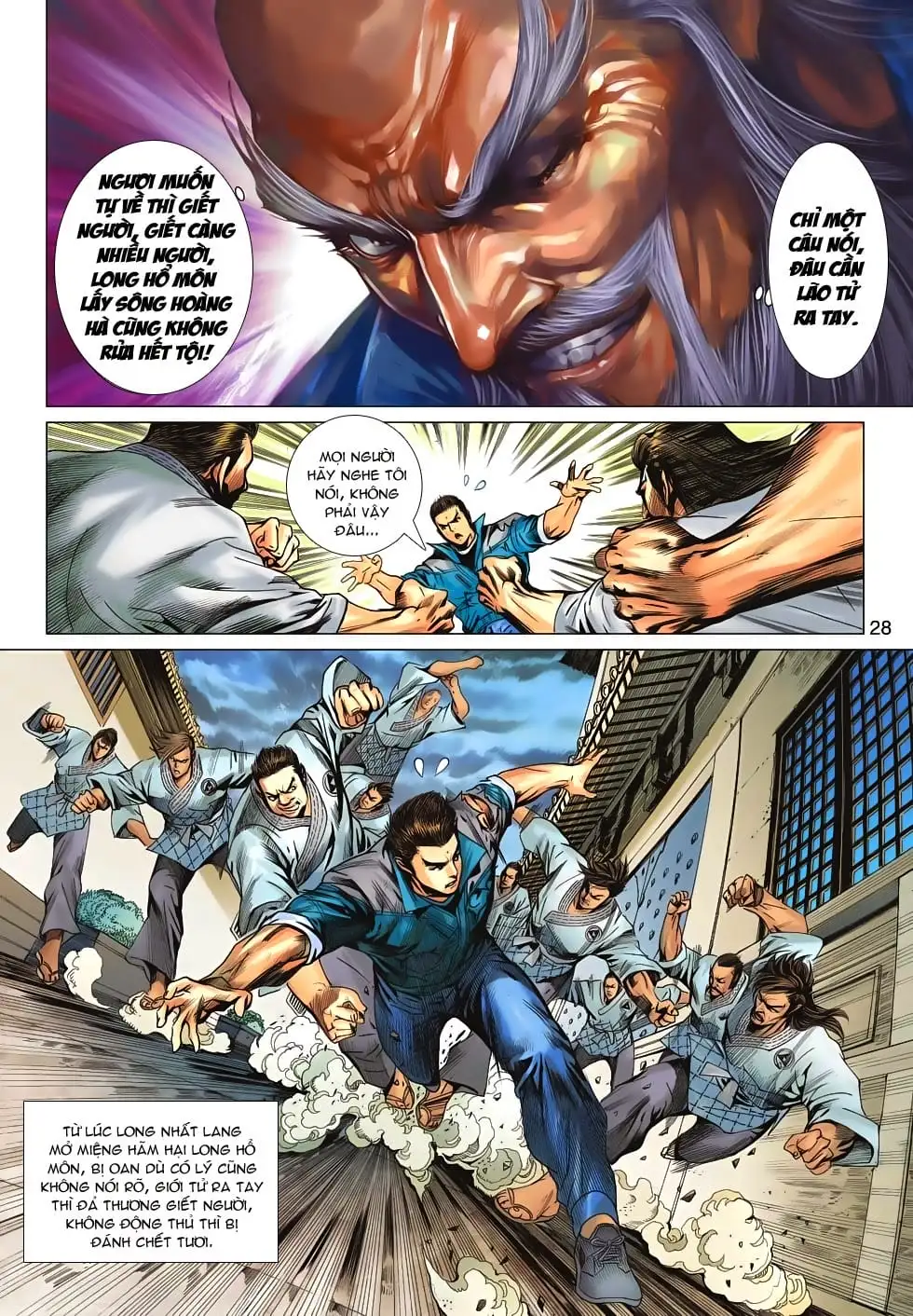 Truyện Tranh Tân Tác Long Hổ Môn trang 4