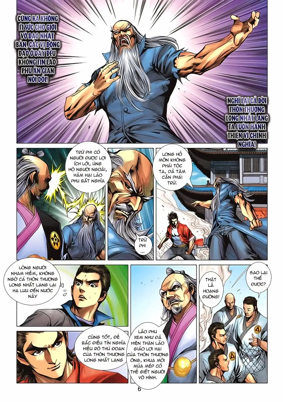 Truyện Tranh Tân Tác Long Hổ Môn trang 4