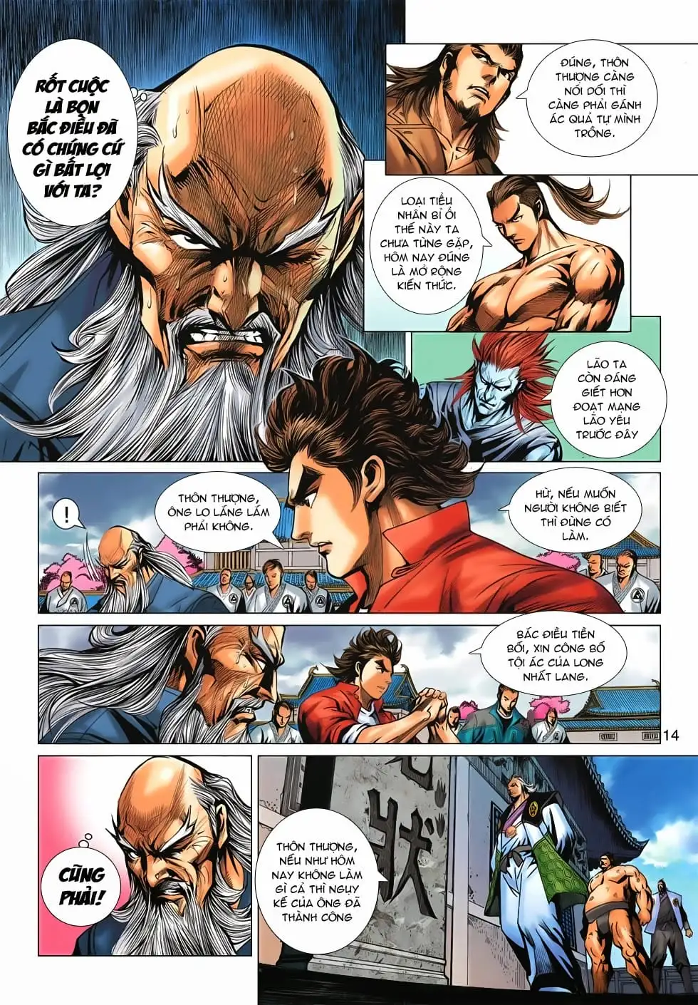 Truyện Tranh Tân Tác Long Hổ Môn trang 4