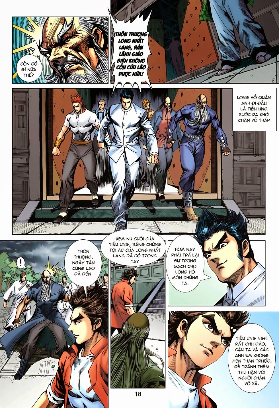 Truyện Tranh Tân Tác Long Hổ Môn trang 4