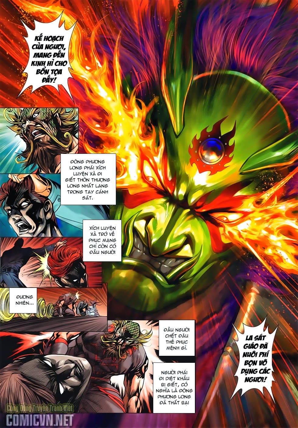 Truyện Tranh Tân Tác Long Hổ Môn trang 4