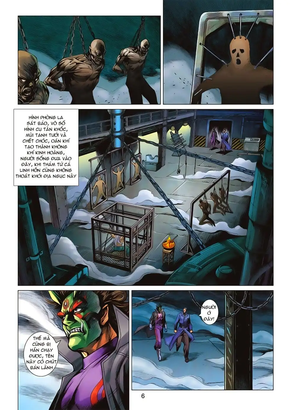 Truyện Tranh Tân Tác Long Hổ Môn trang 4