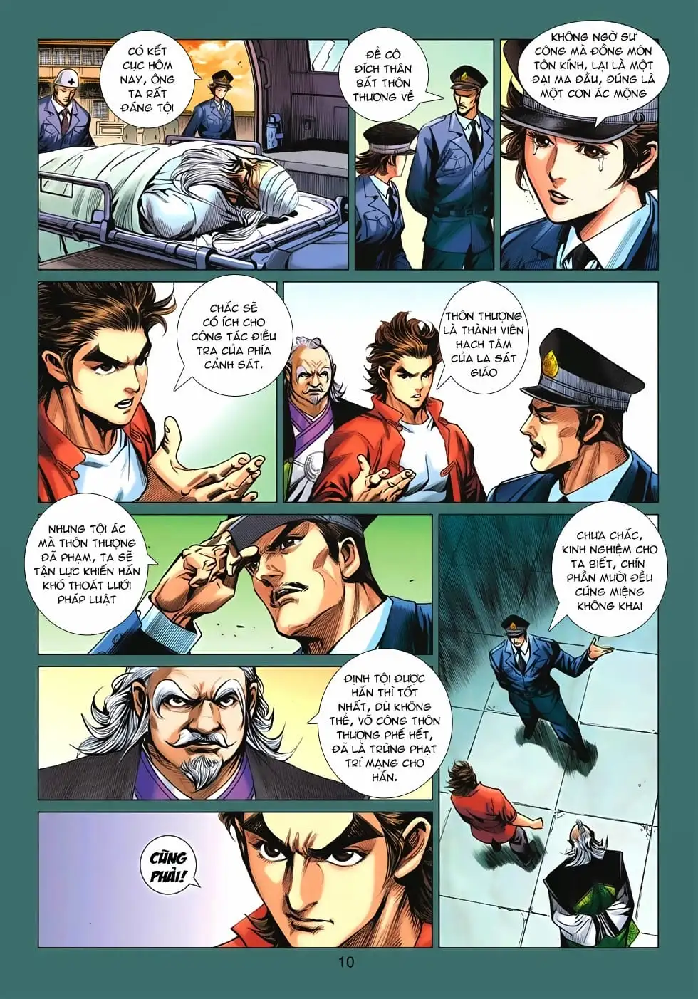 Truyện Tranh Tân Tác Long Hổ Môn trang 4