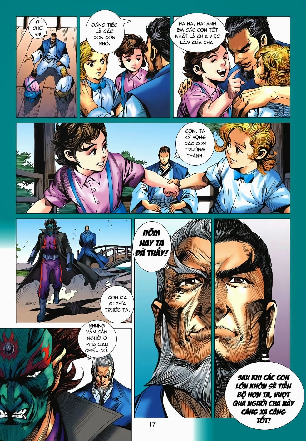 Truyện Tranh Tân Tác Long Hổ Môn trang 4