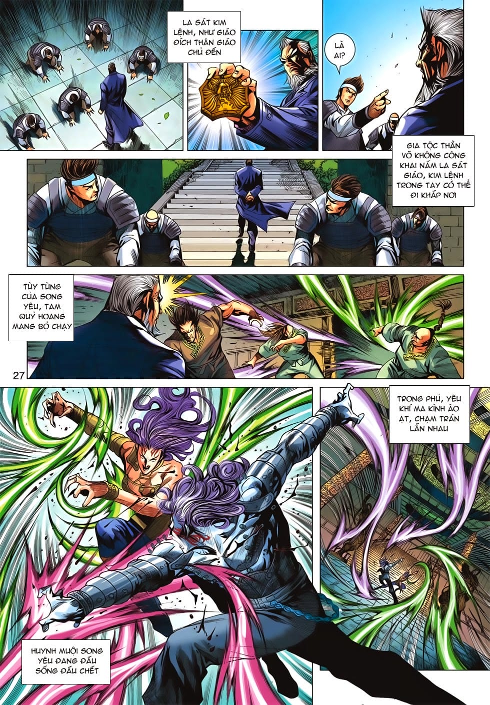 Truyện Tranh Tân Tác Long Hổ Môn trang 4