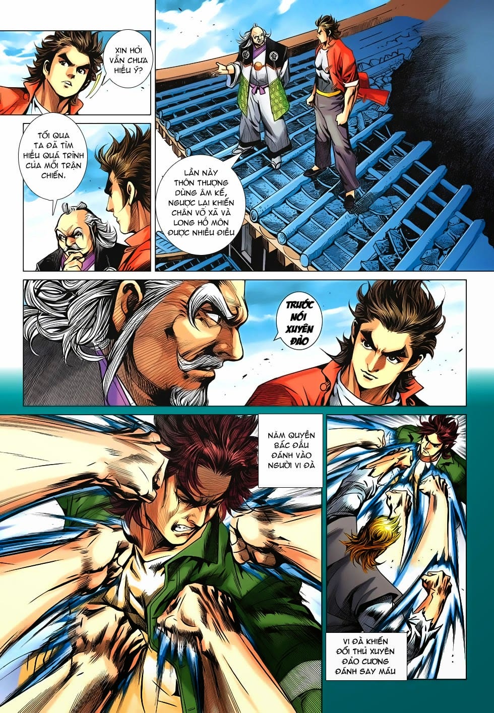 Truyện Tranh Tân Tác Long Hổ Môn trang 4