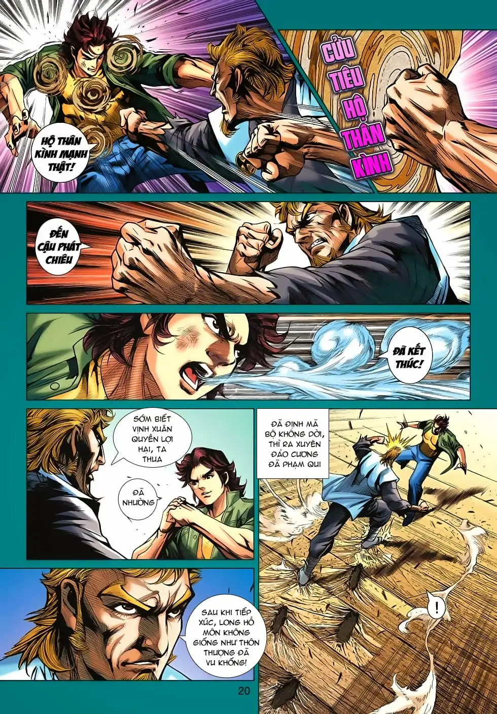 Truyện Tranh Tân Tác Long Hổ Môn trang 4