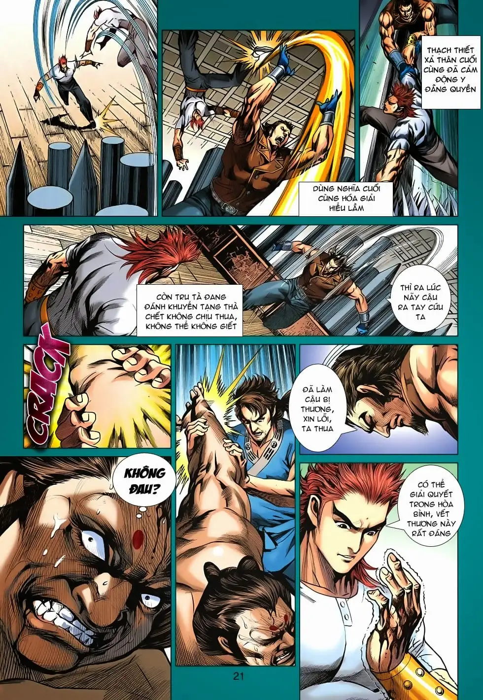 Truyện Tranh Tân Tác Long Hổ Môn trang 4