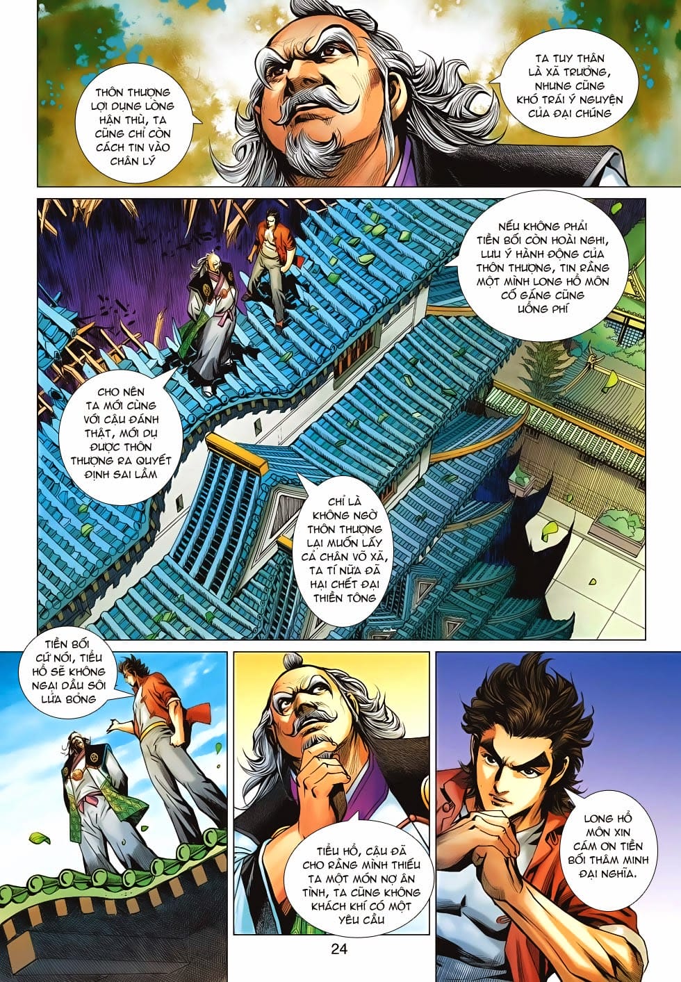 Truyện Tranh Tân Tác Long Hổ Môn trang 4